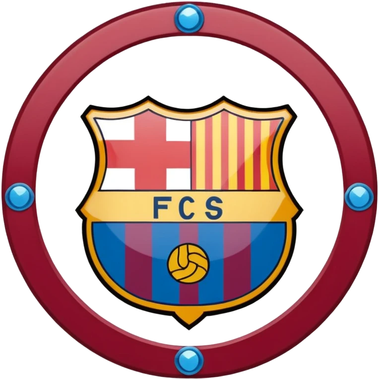 Barça escudo emoji