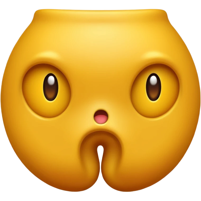 Create a butt emoji
