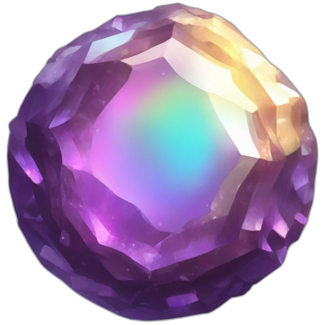 iridescent geod emoji