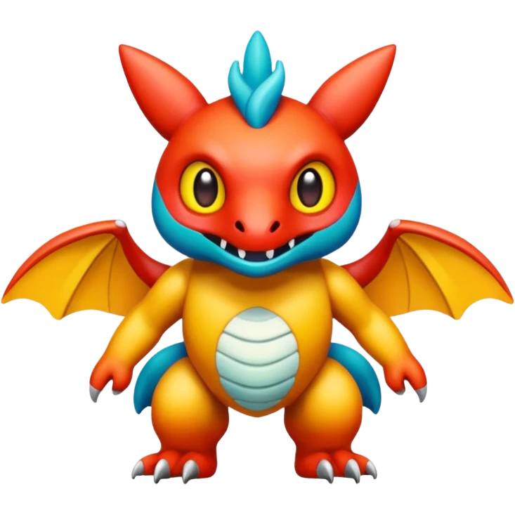 retro-Fakémon-hybrid-creature (full body)  emoji