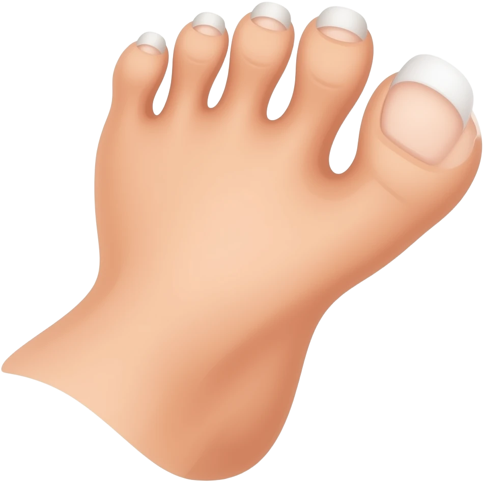 Long toenails emoji