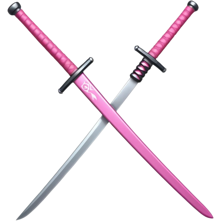 pink katana emoji