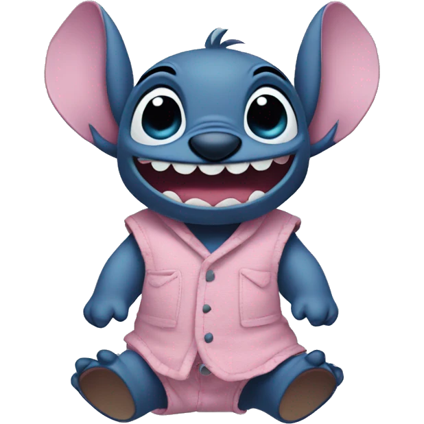 Stich in rosa emoji