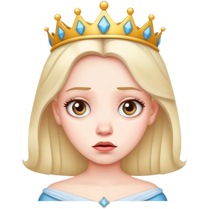 Sceptic princess  emoji