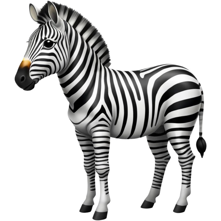 A zebra emoji
