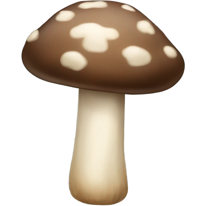 mushroom truffle cut emoji