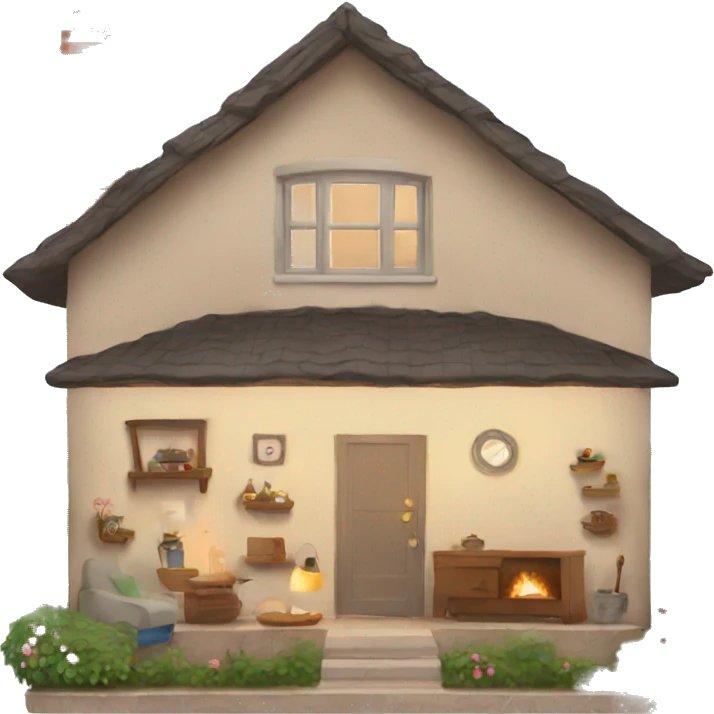 Home cozy emoji