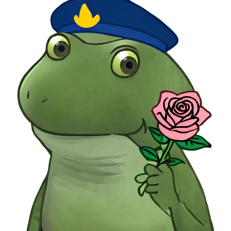Toes and rose emoji