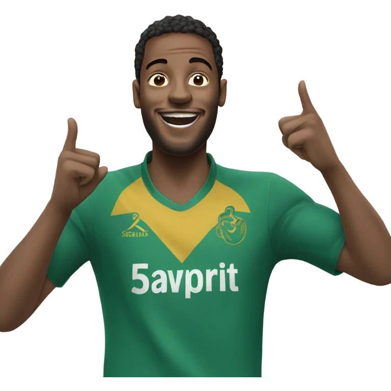 Karim Adeyemi celebrating emoji