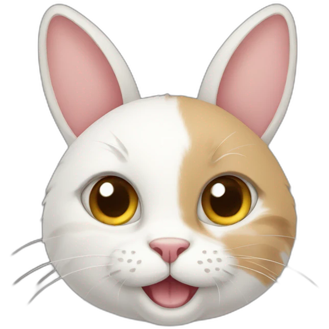 cat rabbit emoji