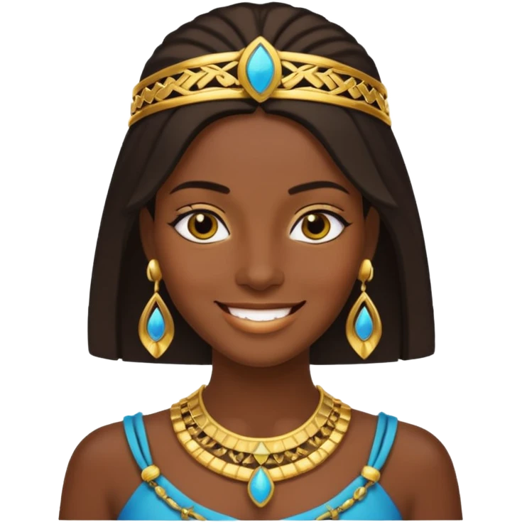 crie um memoji da personagem cléo de nile de monster high emoji