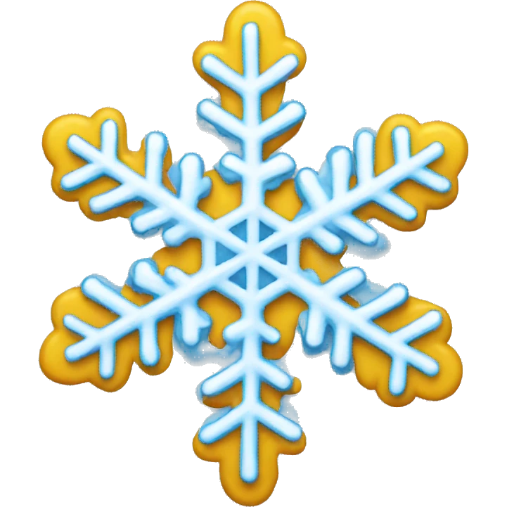 Snowflake emoji