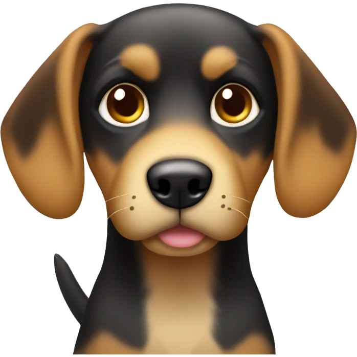 hund auf der sonne  emoji