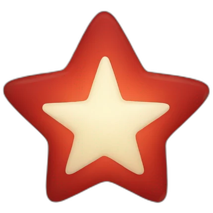 Red star emoji