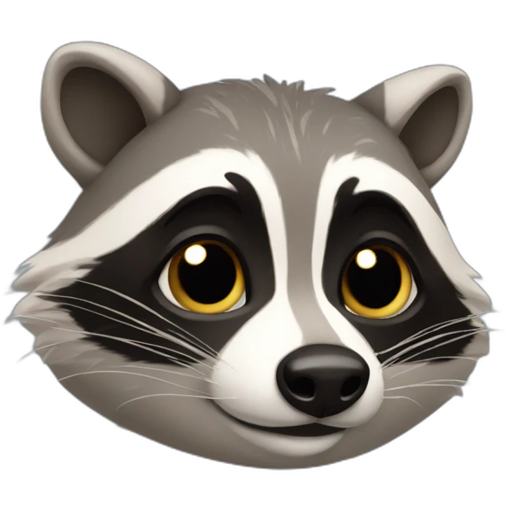cute raccon emoji