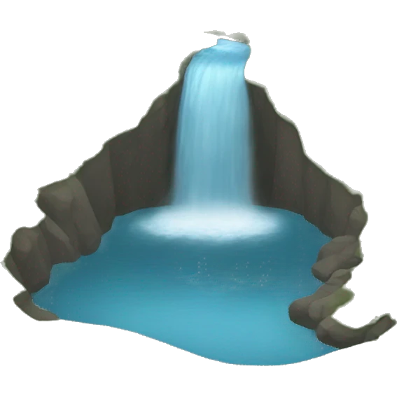 water on the hill emoji