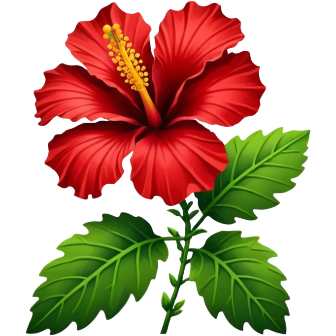 Fiore hibiscus emoji