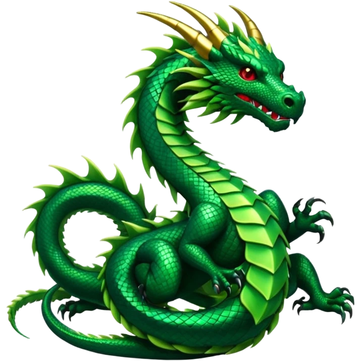 Kali Linux green dragon emoji