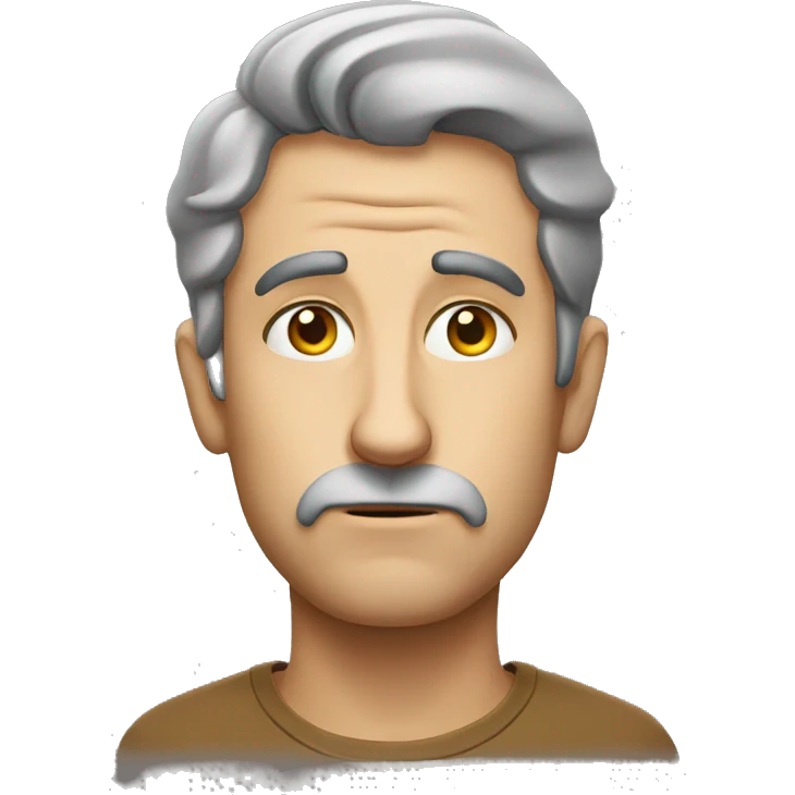 thinking man emoji