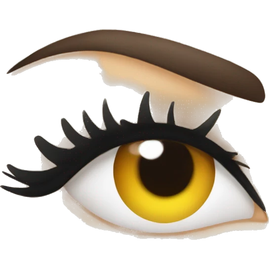 Eye lash extensions  emoji