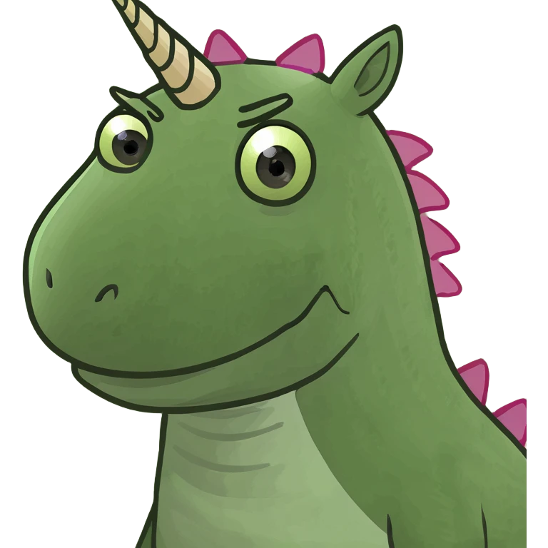 Dinosaur unicorn  emoji