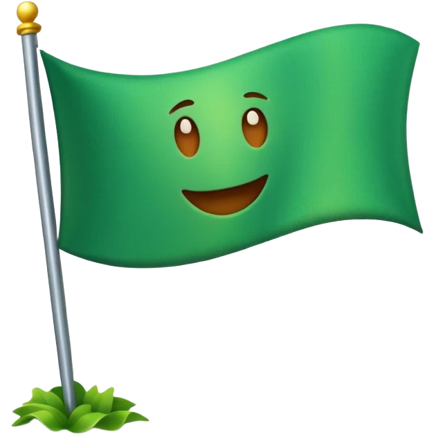 Green flag  emoji