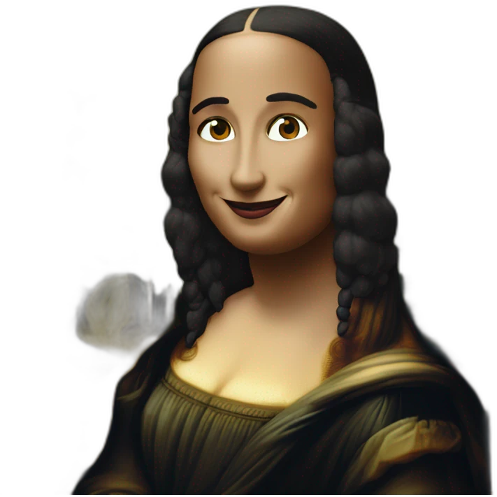 Mona Lisa emoji