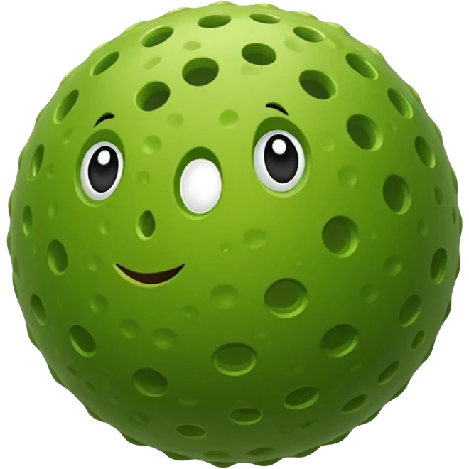 pickle ball ball  emoji