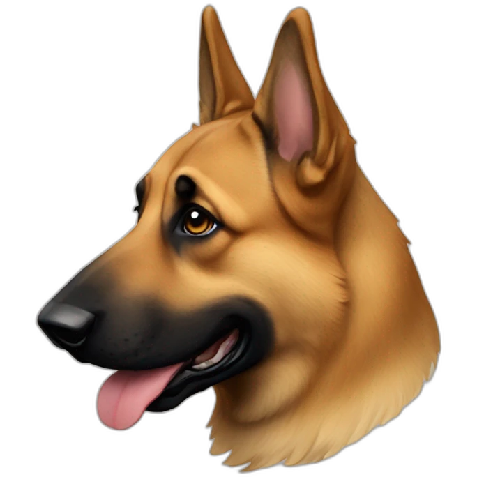 Berger allemand emoji