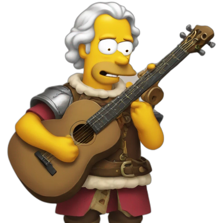 Bard Simpson emoji