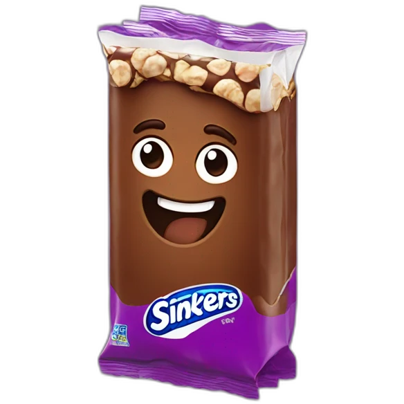 snickers in package emoji
