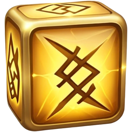 packet of glowing runes emoji