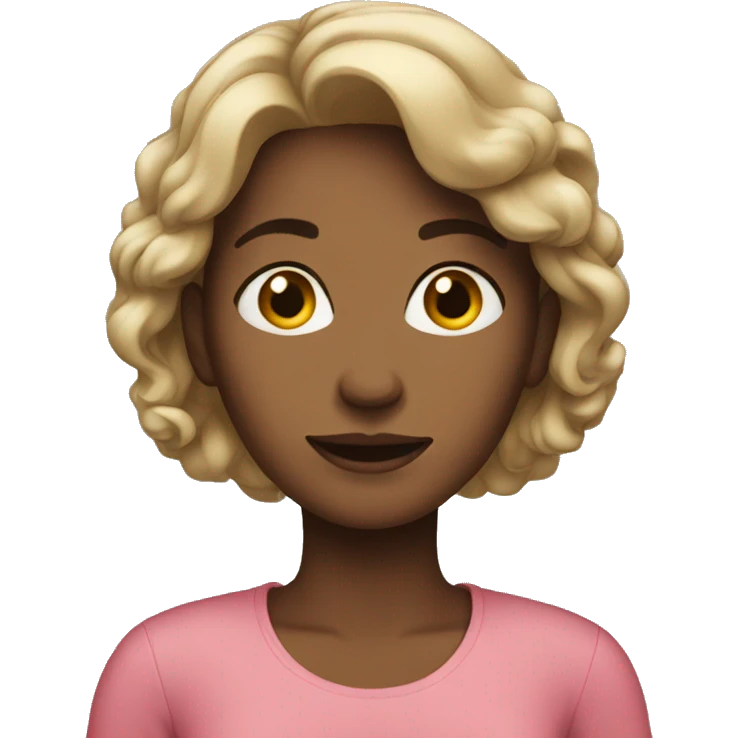 woman on social media emoji
