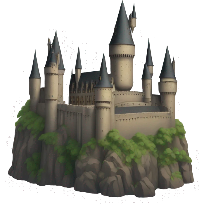 The Harry Potter castle emoji