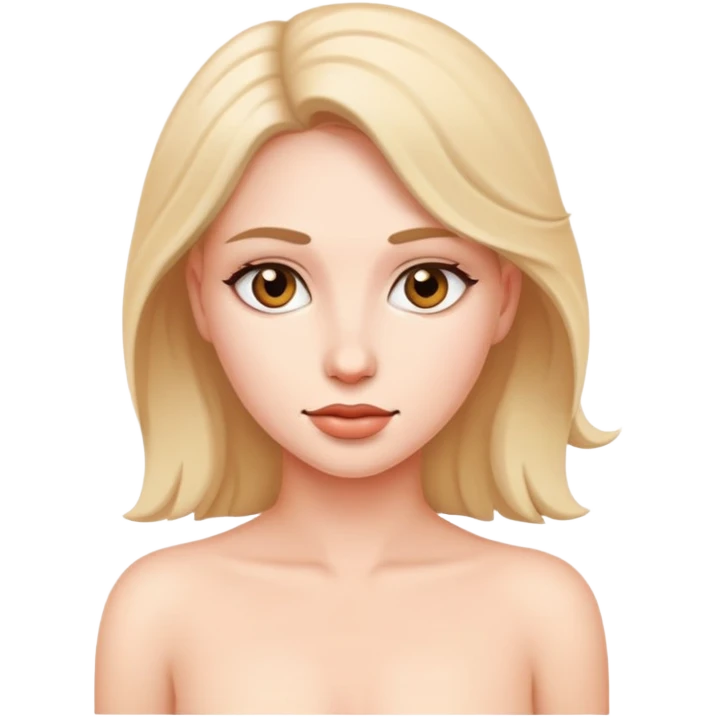 Голая женщина emoji