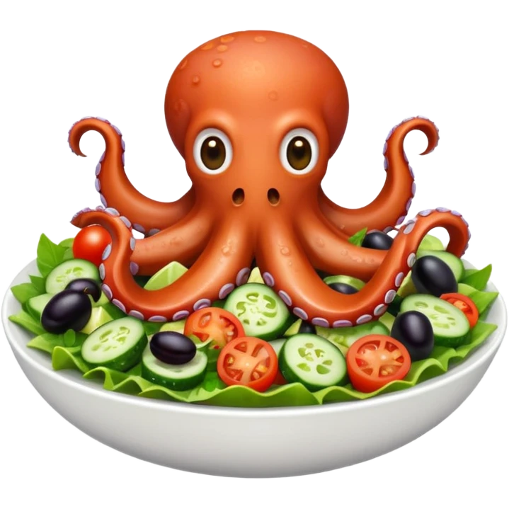 octopus salad emoji