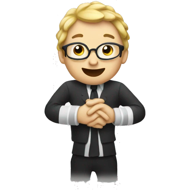 Shpitz in hands  emoji