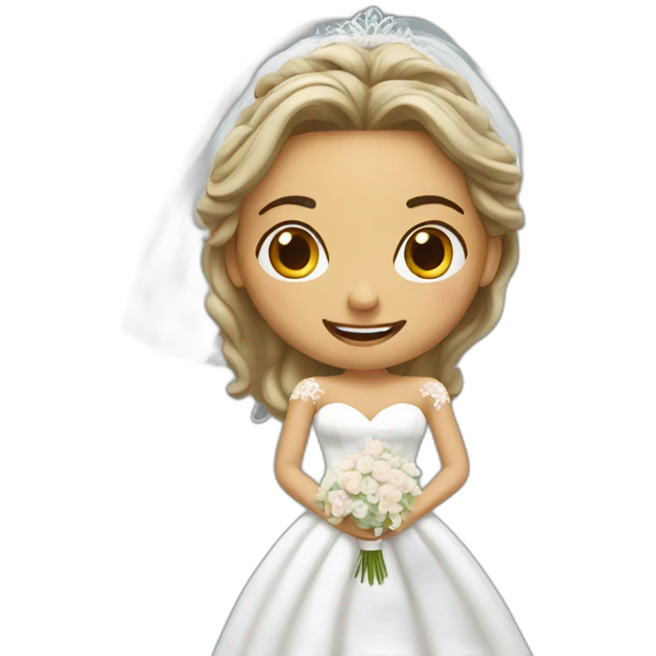 funny bride emoji