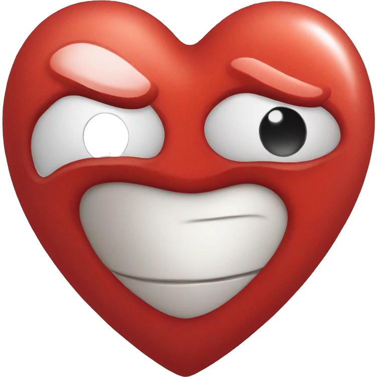 red love heart  emoji