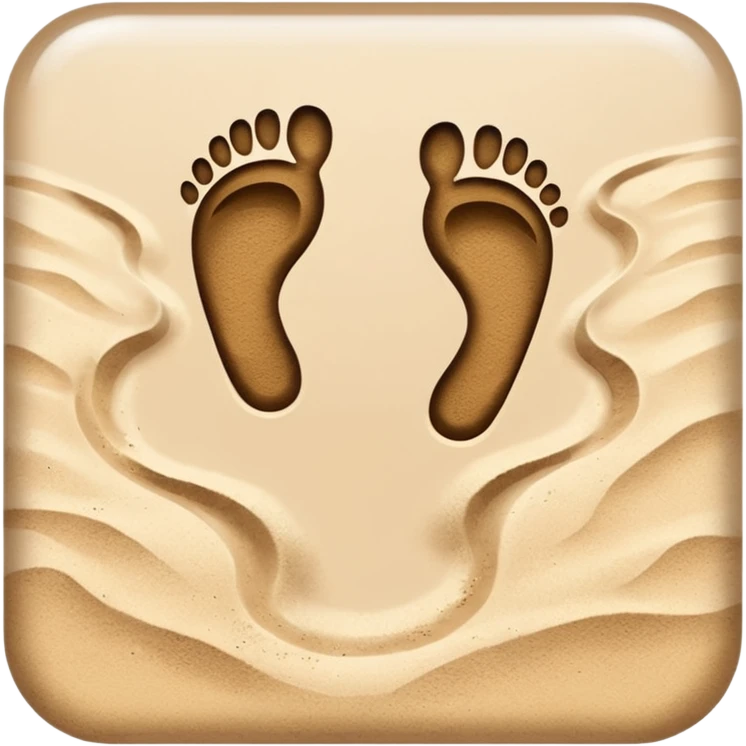 Footprints emoji