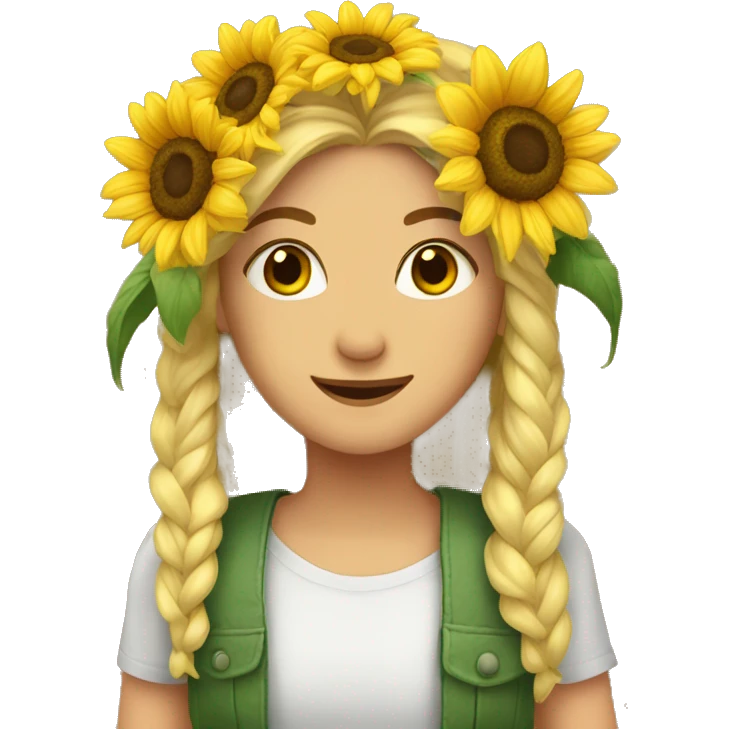 Ramo de girasoles emoji