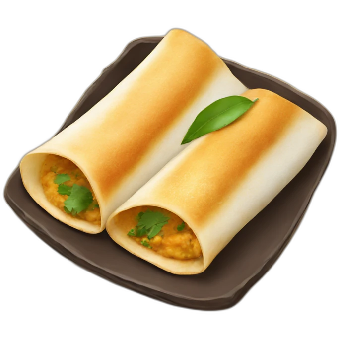 Masala dosa emoji