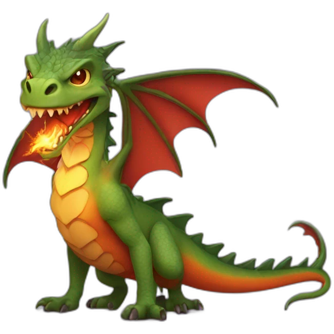 Dracaufeu emoji