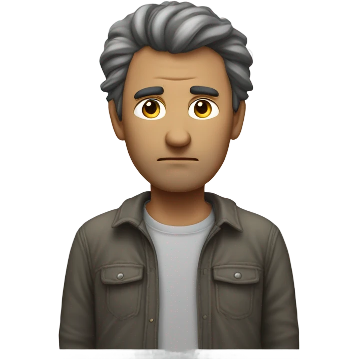 unemployed man emoji
