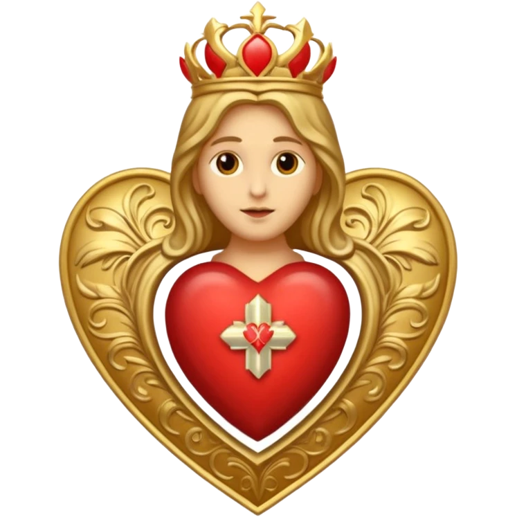 Sacred heart emoji