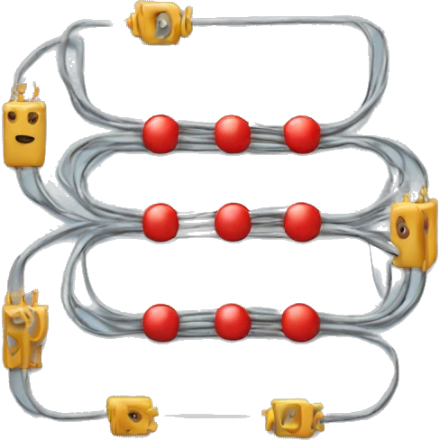 logic gates hardware spaghetti emoji
