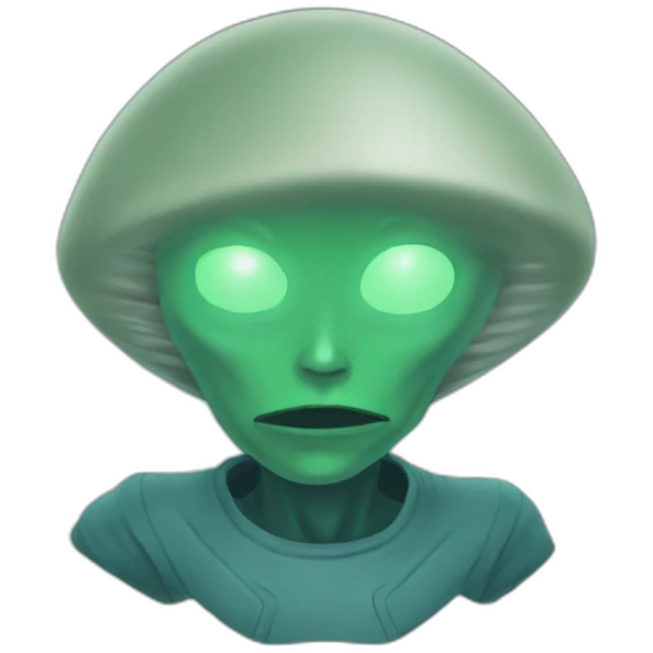 Alien abduccion emoji