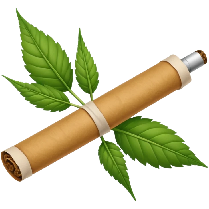 weed joint emoji