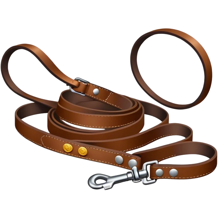 dog leash emoji