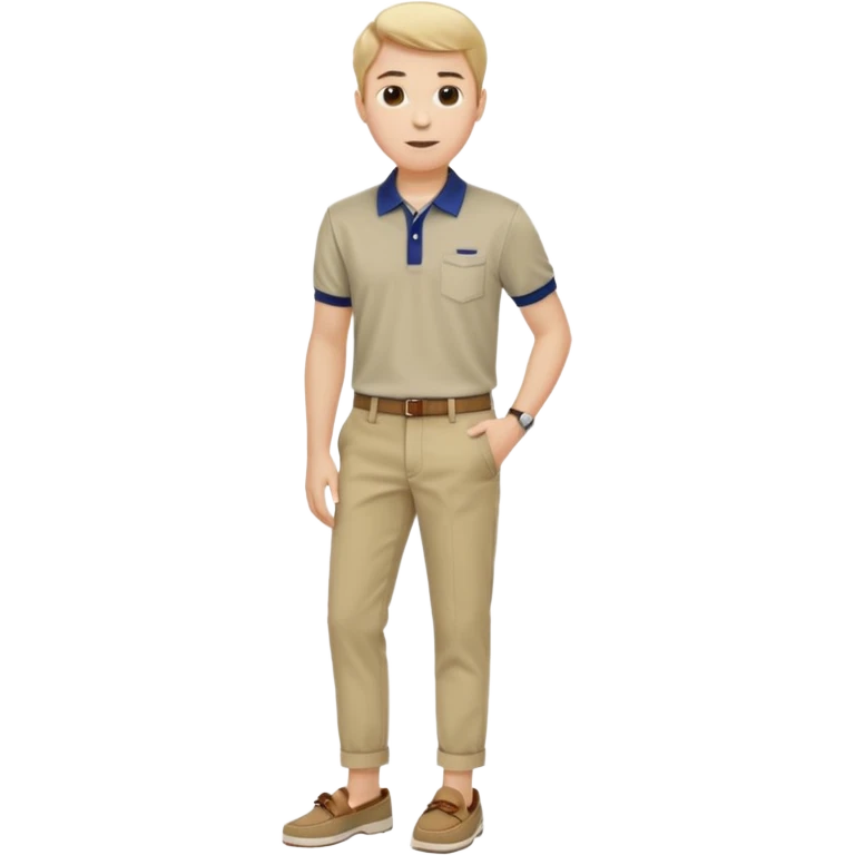 Make me a preppy aesthetic emoji
